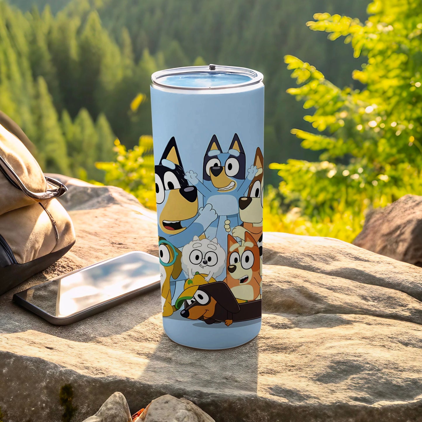 Cute Cartoon Character Insulated Tumbler for Kids and Adults