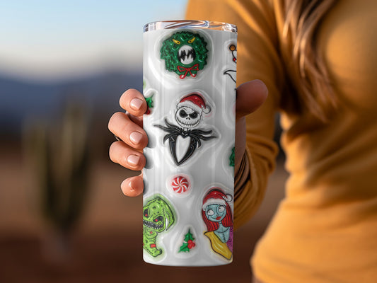 Nightmare Before Christmas Themed Travel Mug