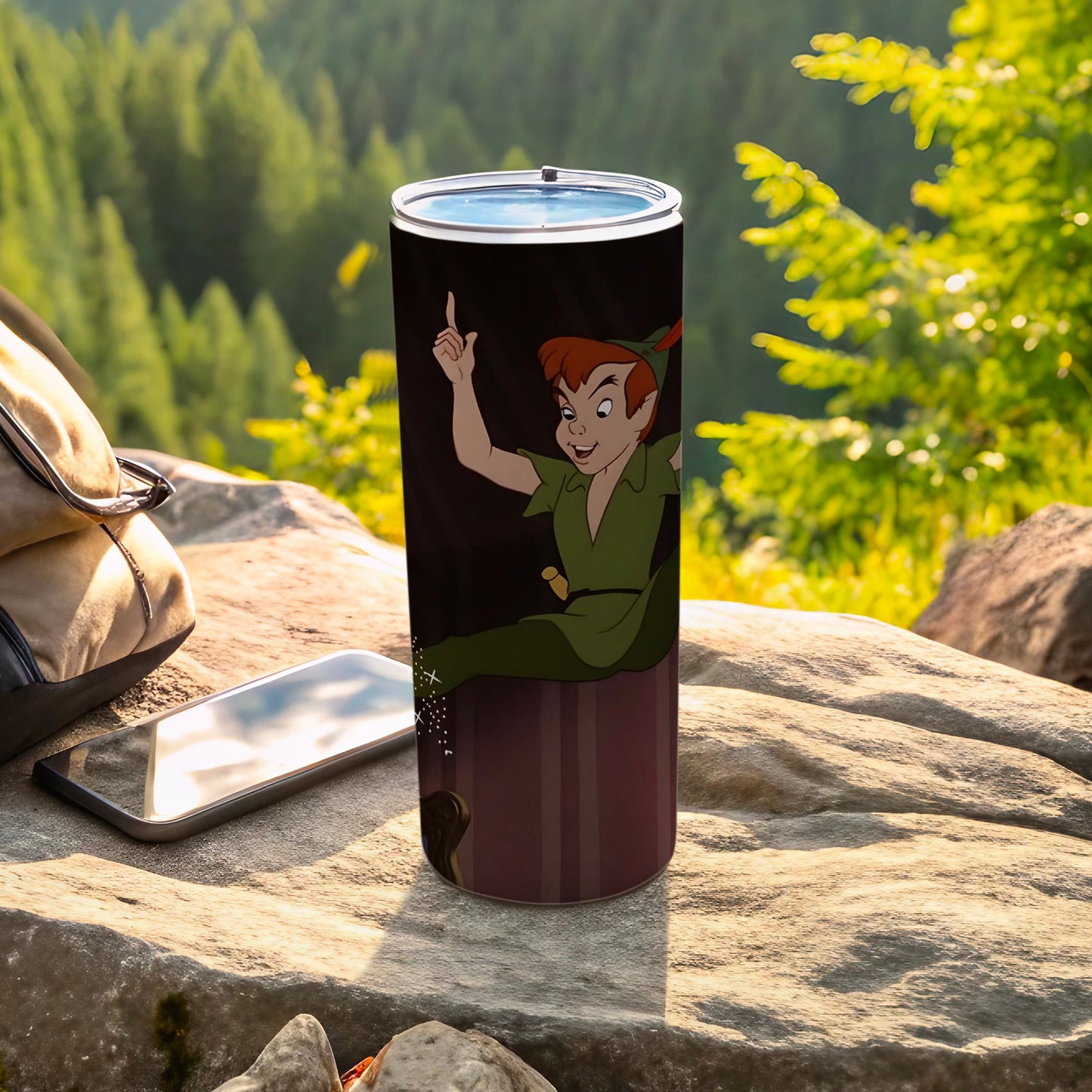 Peter Pan Character Design Insulated Travel Mug