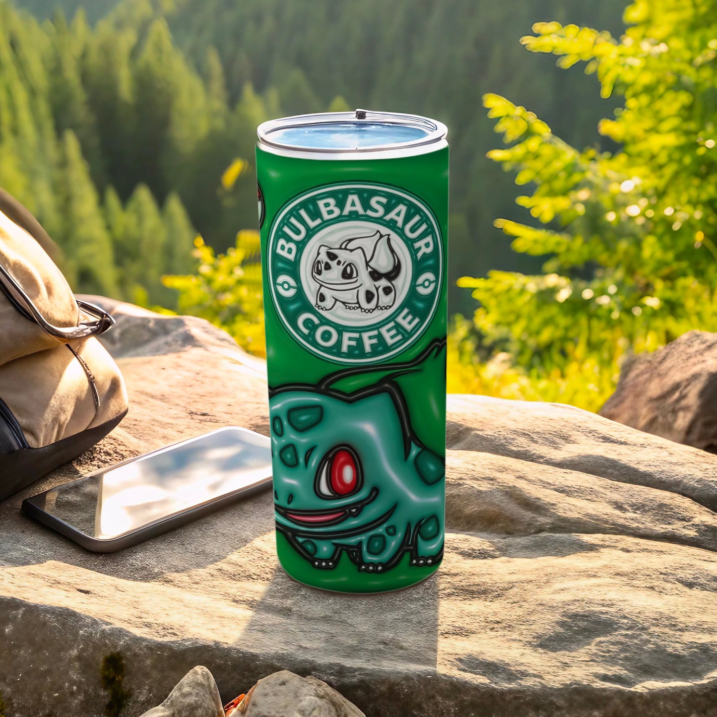 Bulbasaur Coffee Travel Mug Designed for Fans