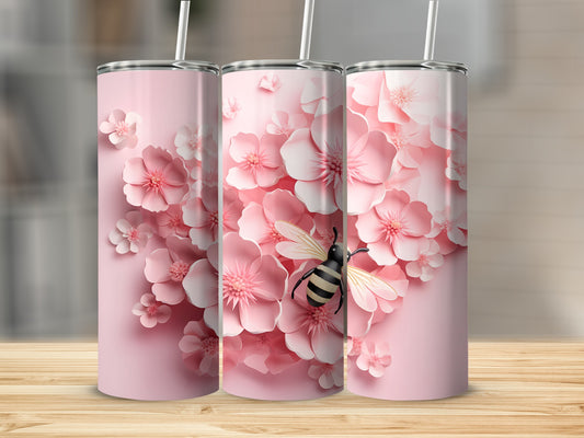 Elegant Pink 3D Blossom Bee Design Tumbler product type
pink tumbler
floral tumbler
bee tumbler
blossom design
cherry blossom
flower bee
spring tumbler
nature inspired
pink flowers
insect design
garden theme
cute tumbler
drinkware
beverage holder
custom tumbler
vibrant print
unique gift
honey bee
elegant floral
bee art