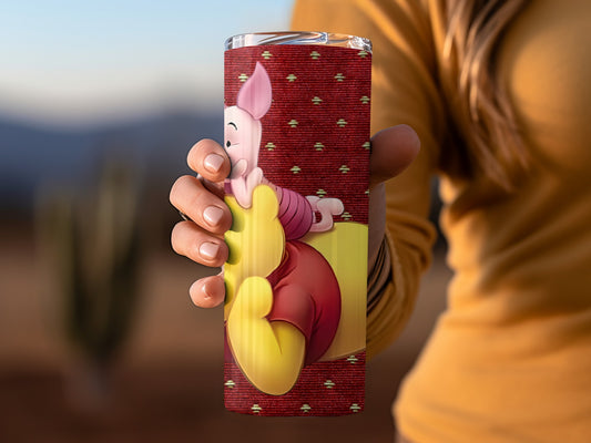 Winnie the Pooh With Piglet Best Friends Forever Tumblers