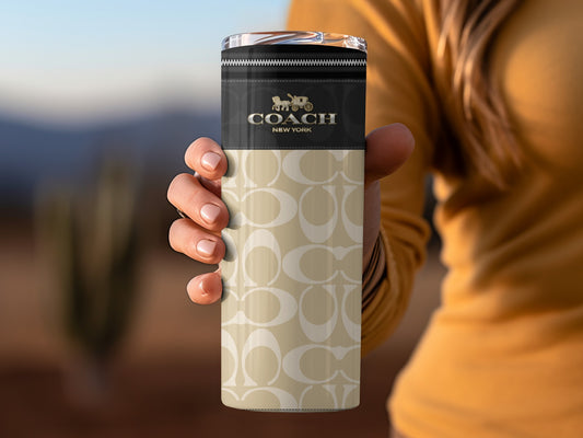 Stylish Coach New York Branded Travel Mug for Daily Use