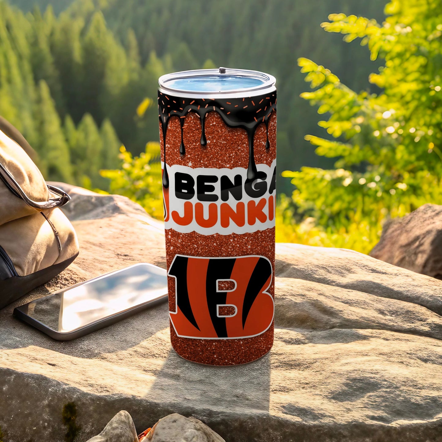 Bengals Junkie Design Insulated Tumbler
