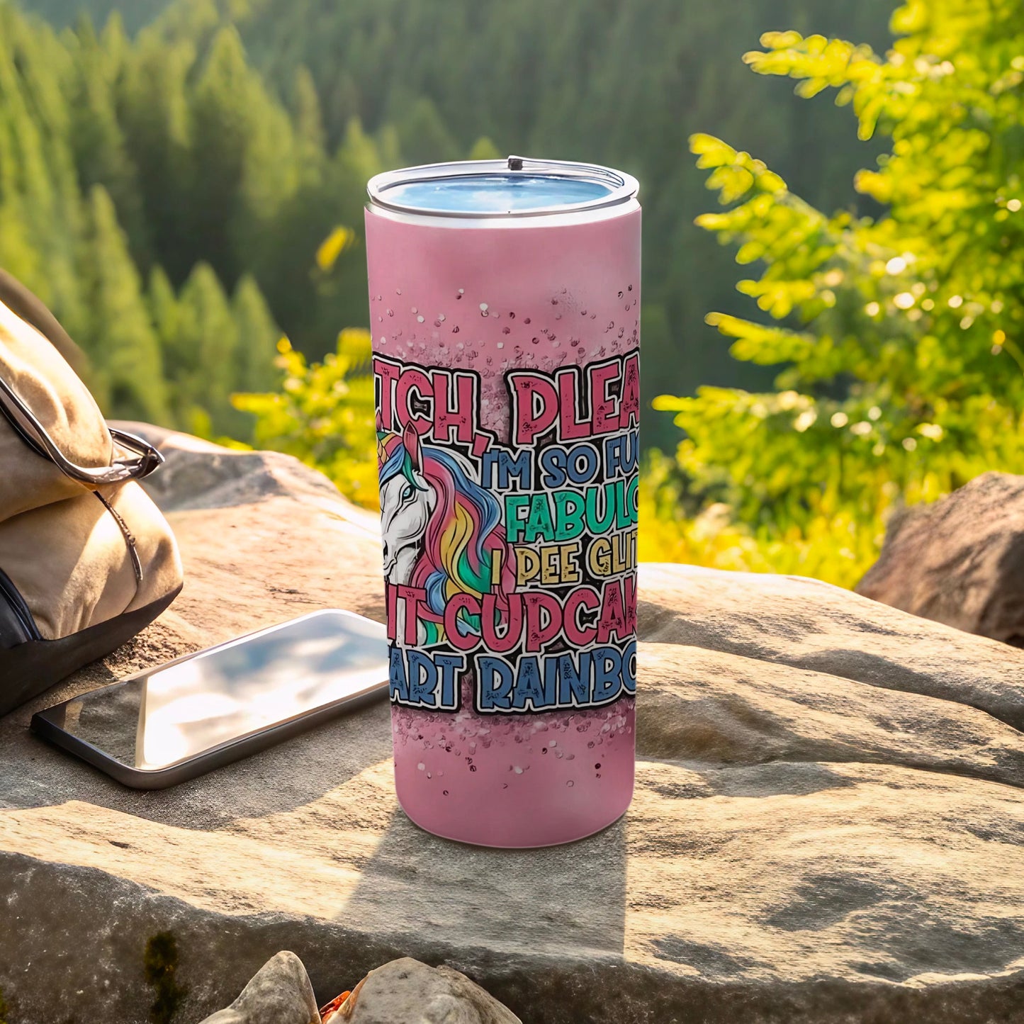 Funny Unicorn Mug with Colorful Quote for Parties