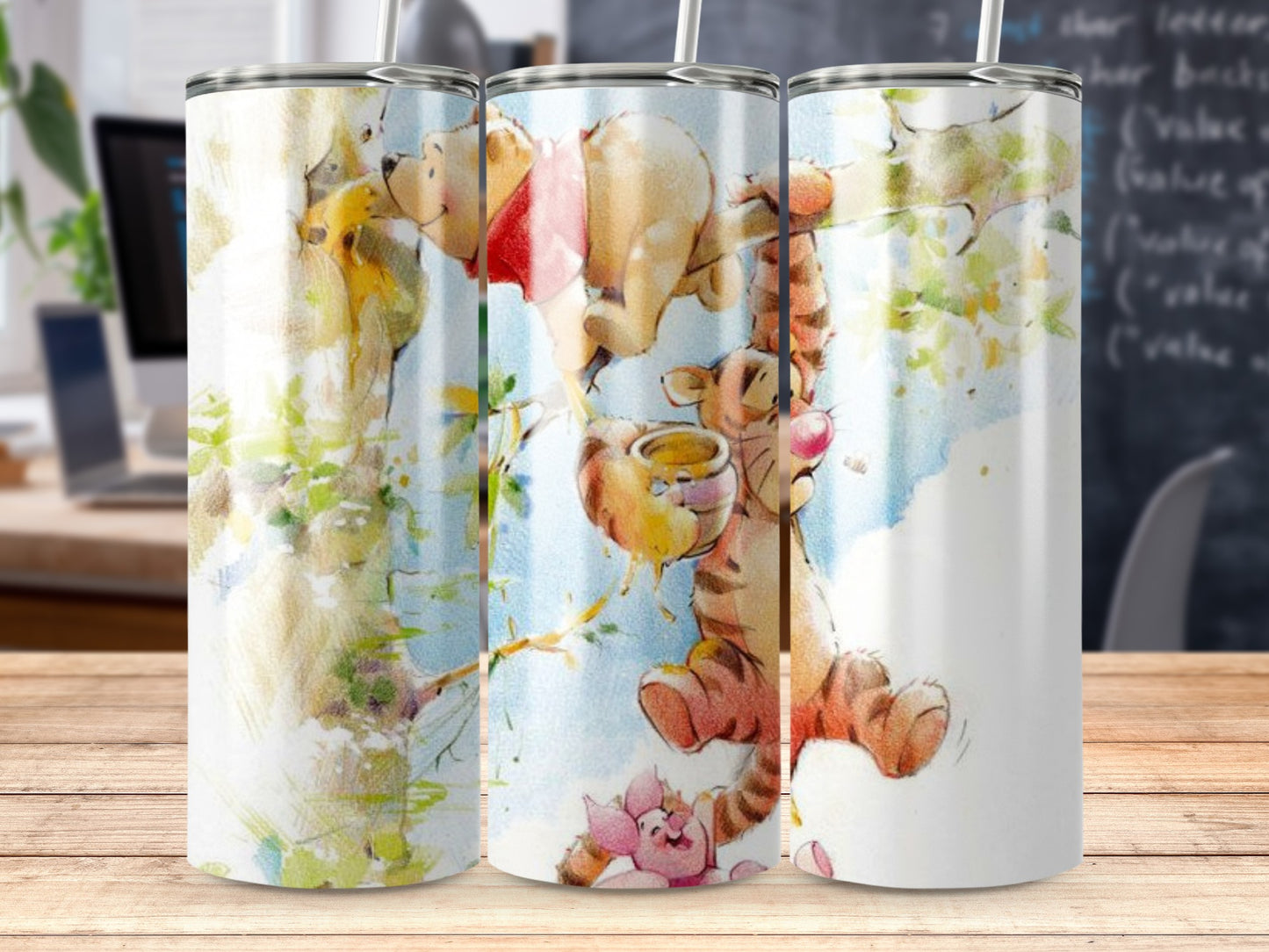 Whimsical Characters Custom Stainless Steel Tumbler