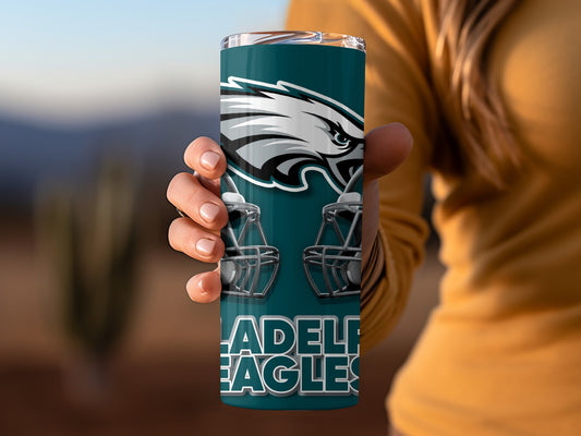 Philadelphia Eagles Team Helmets with Logo Tumblers