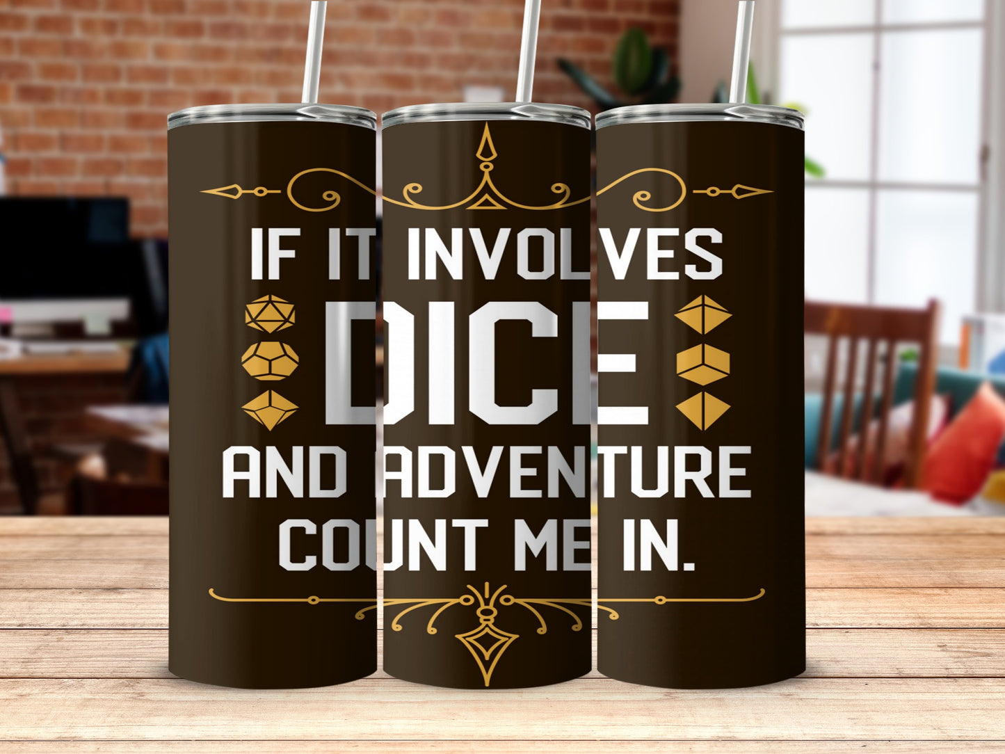 If It Involves Dice and Adventure Count Me In product