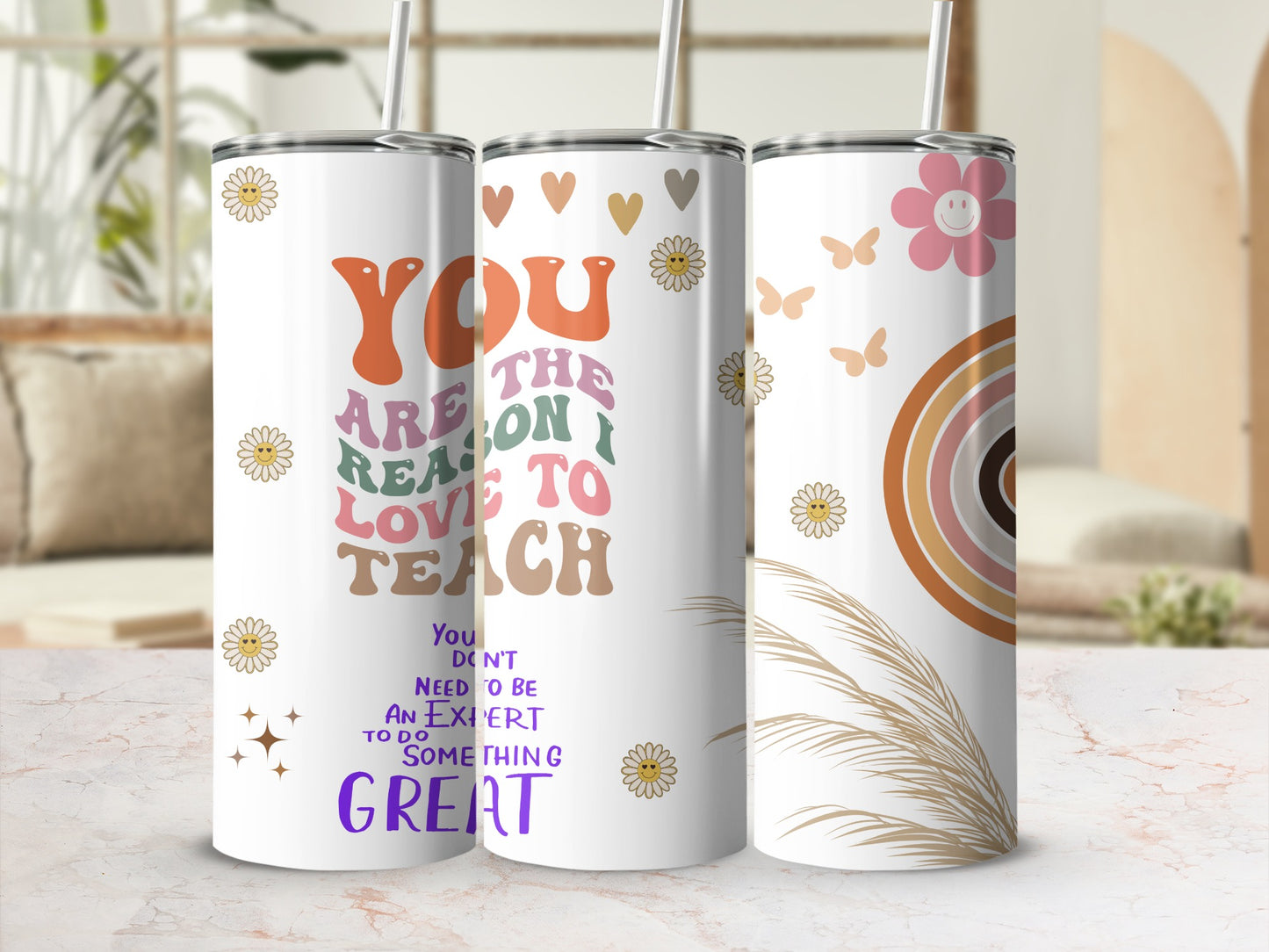 Inspirational Teacher Appreciation Insulated Drinkware