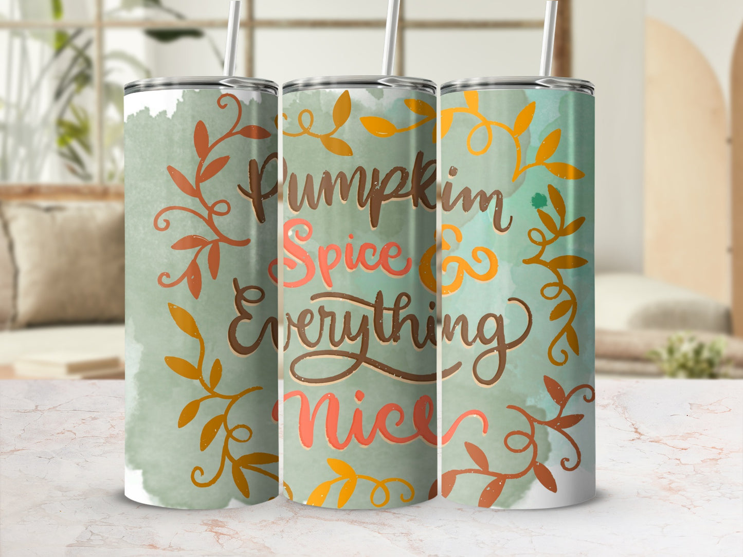 Pumpkin Spice and Everything Nice Tumbler Product