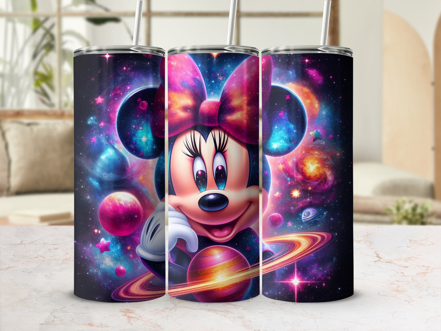 Minnie Mouse Galactic Design Insulated Tumbler