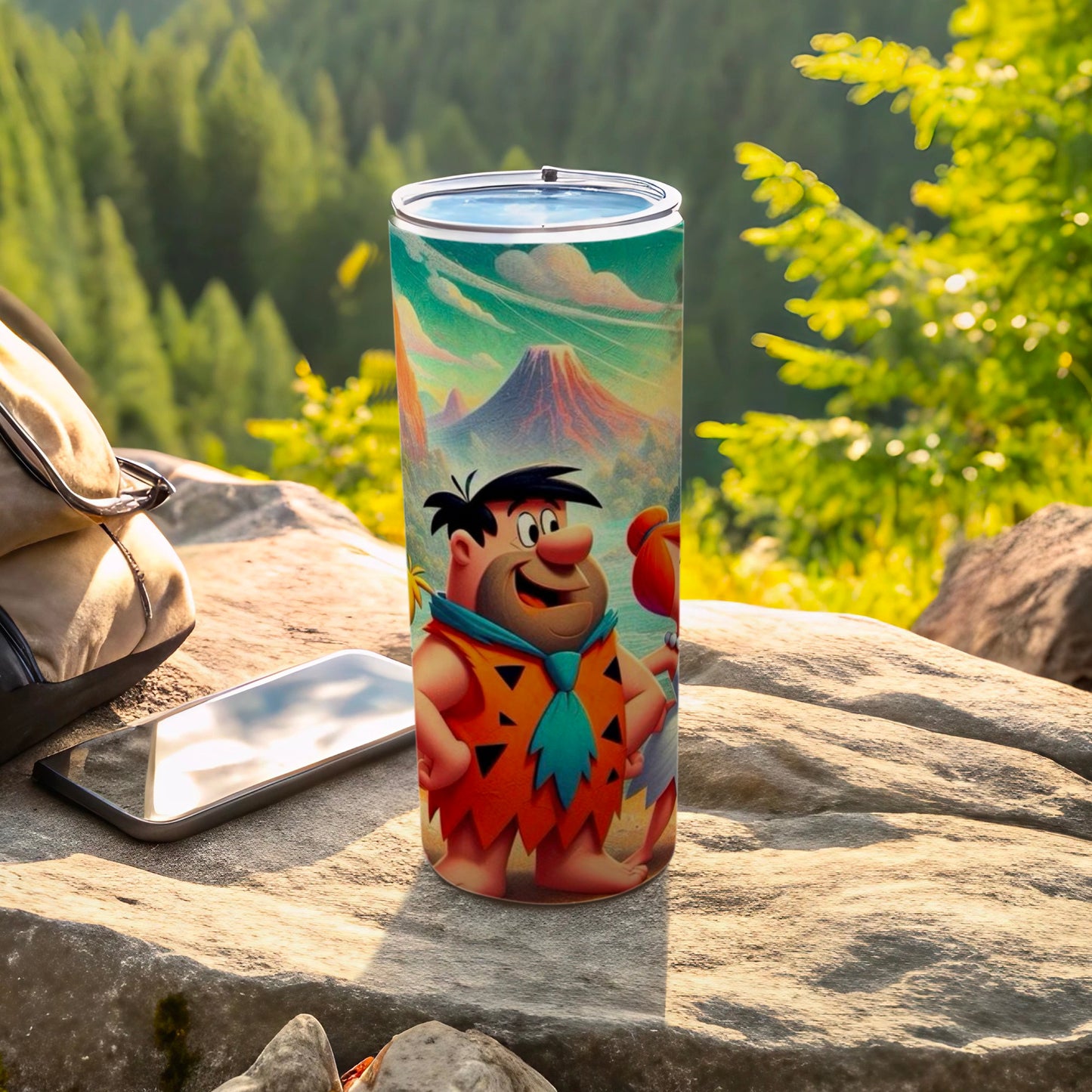 Colorful Cartoon Character Travel Tumbler for Outdoor Use