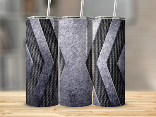 Dark Grid Geometric Diagonal Lines Design product type