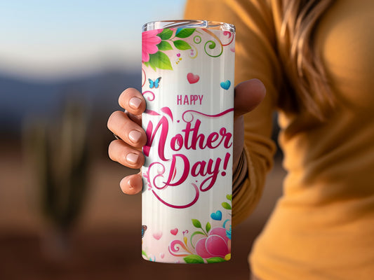 Vibrant Mother's Day Design Insulated Tumbler Product