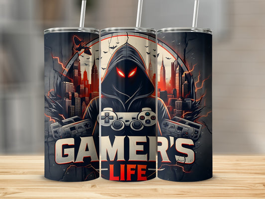 Dark Hooded Figure Controller Gamer's Life City Bats product type