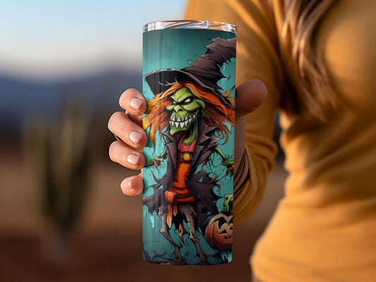 Spooky Witch Tumbler for Halloween Enthusiasts