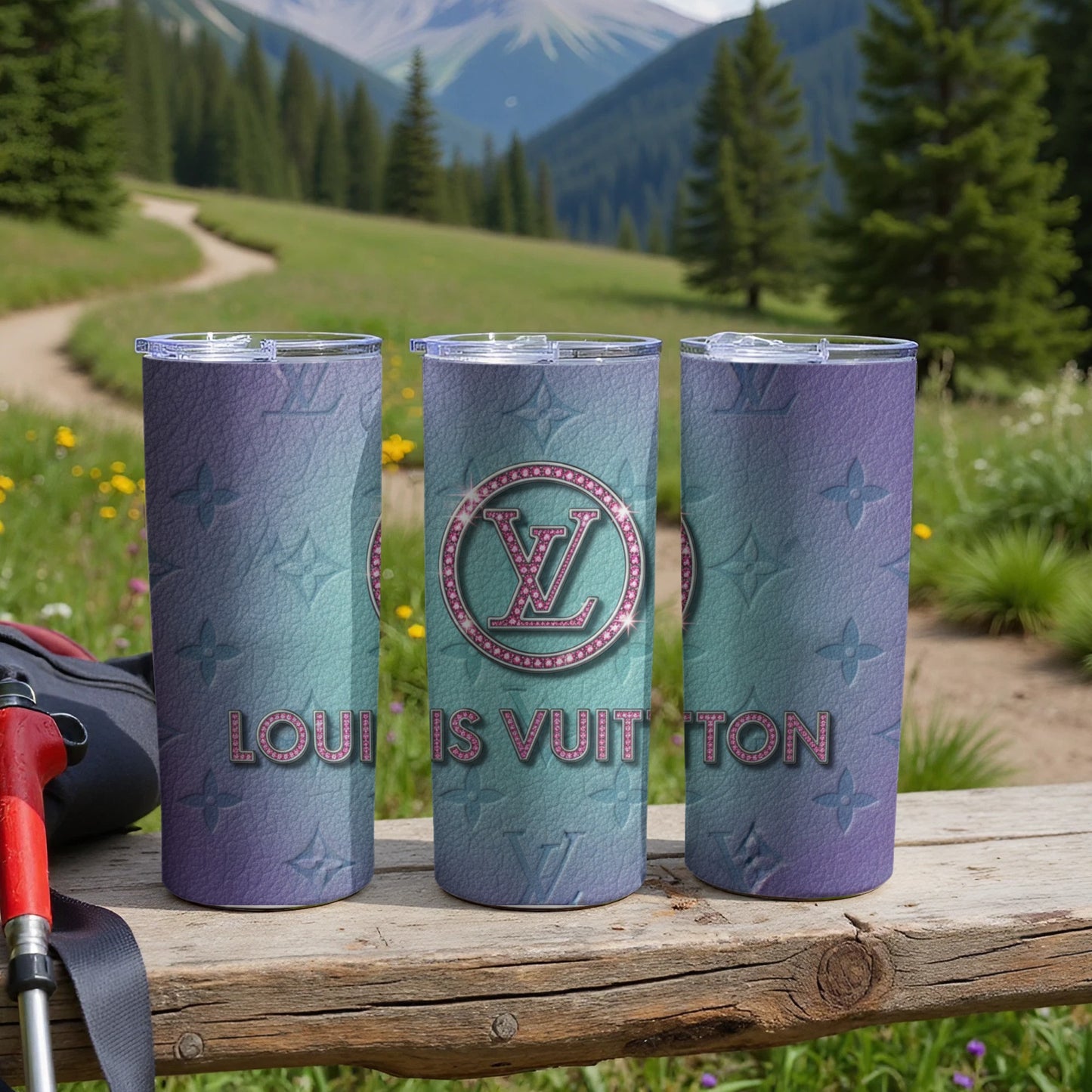 Louis Vuitton Gradient Print Travel Tumbler Collection