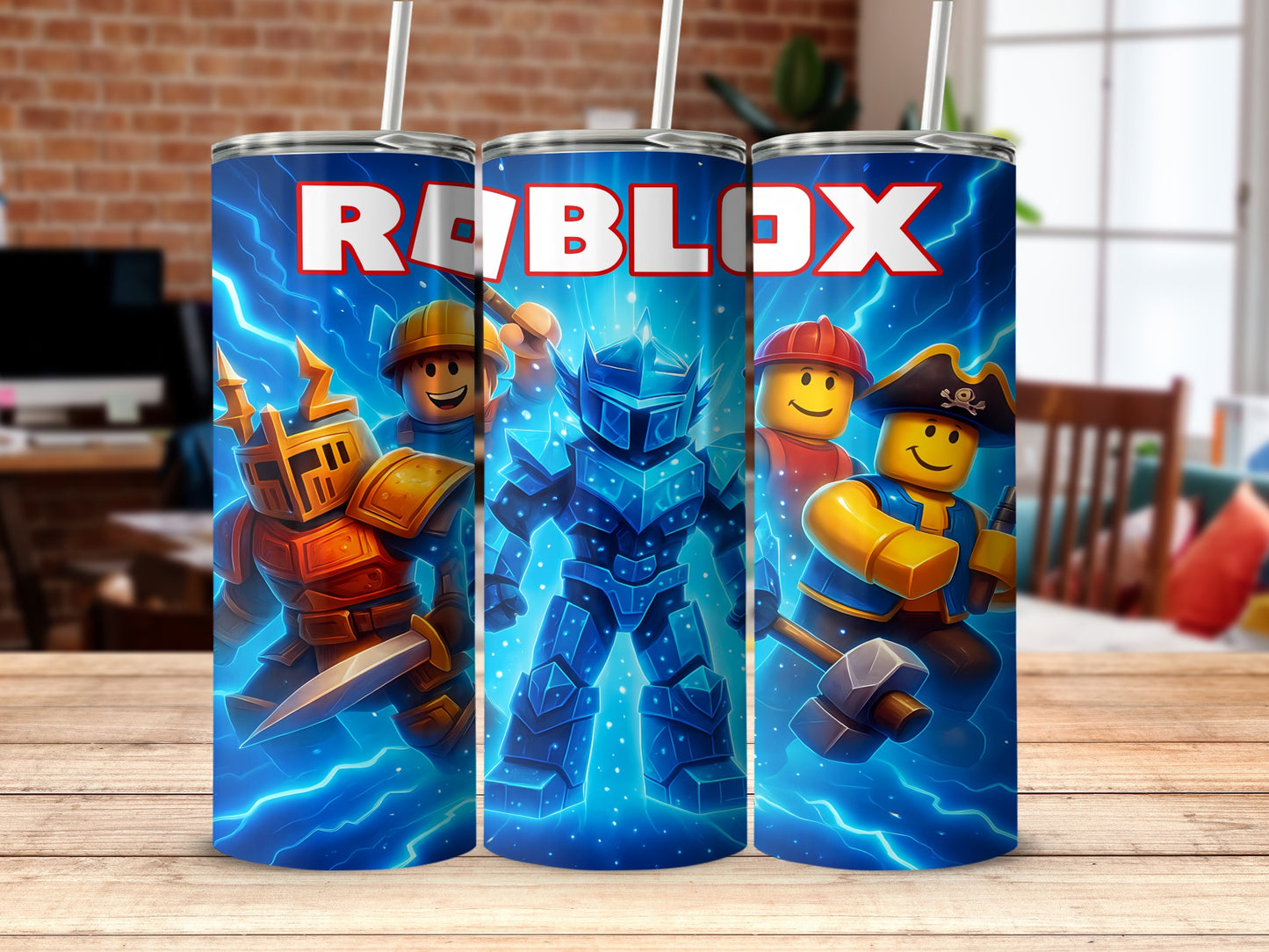 Vibrant Roblox Adventure Tumbler for Roblox Fans