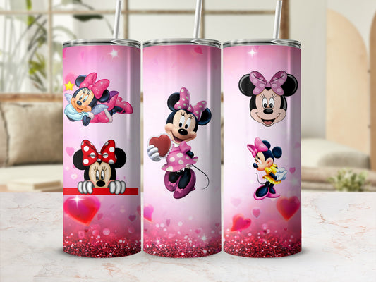 Cute Minnie Mouse Themed Tumbler Collection Tumblers