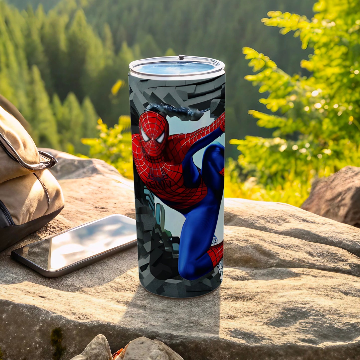 Spider-Man Insulated Tumbler with Secure Lid