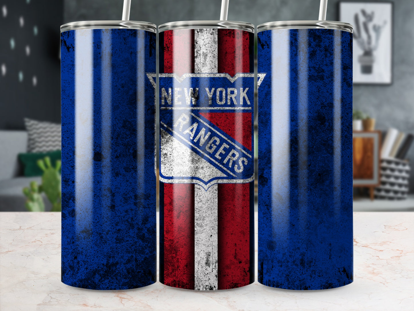 New York Rangers Tall Tumbler Stainless Steel Cup