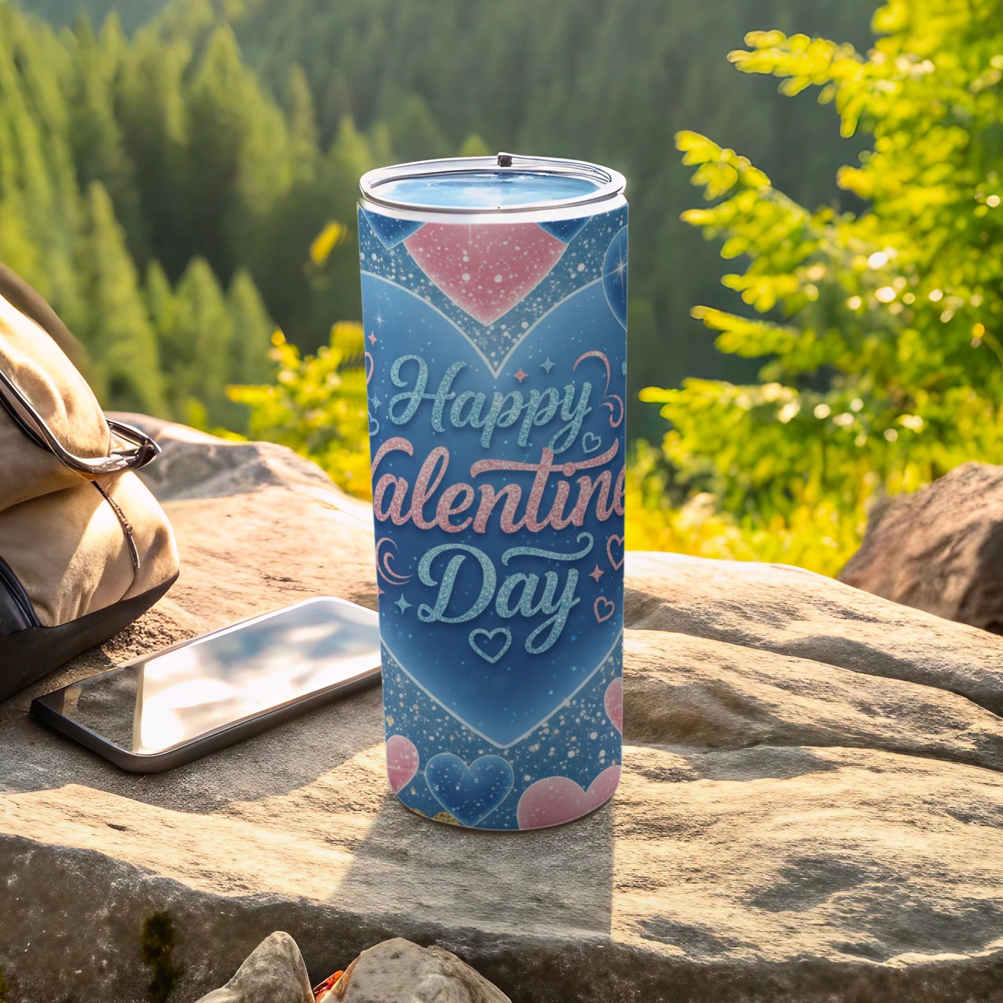 Happy Valentine's Day Tumbler Perfect for Gifting