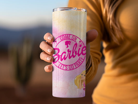 Come On Barbie Let's Go Party Tumbler Cup