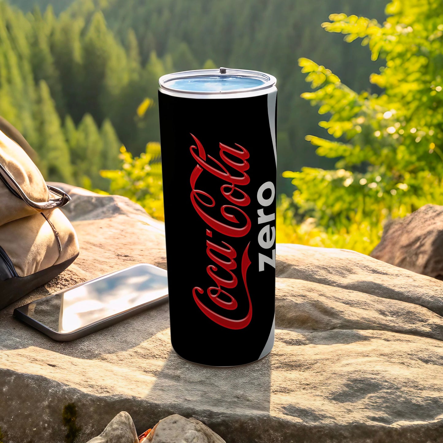 Coca-Cola Zero Black Insulated Tumbler Beverage Container product type