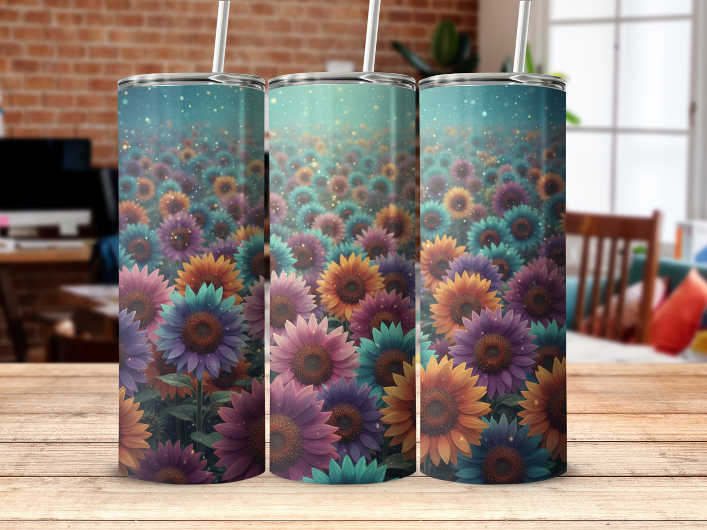 Stunning Flower Field Tumbler for Everyday Use