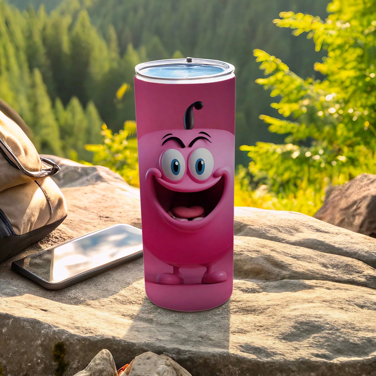 Vibrant Outdoor Cartoon Character Insulated Tumbler Cup