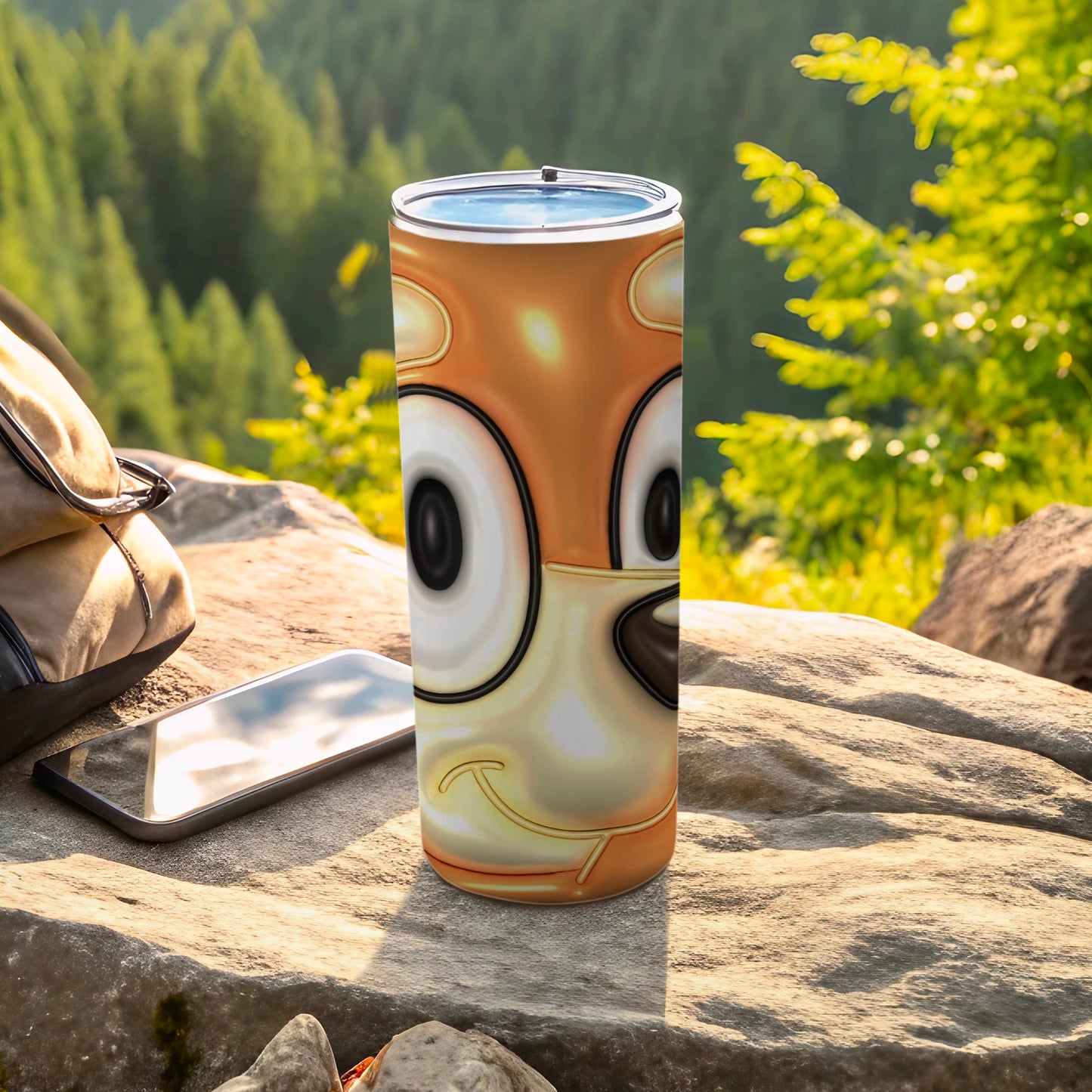 Cartoon Character Face Design Insulated Tumbler Product