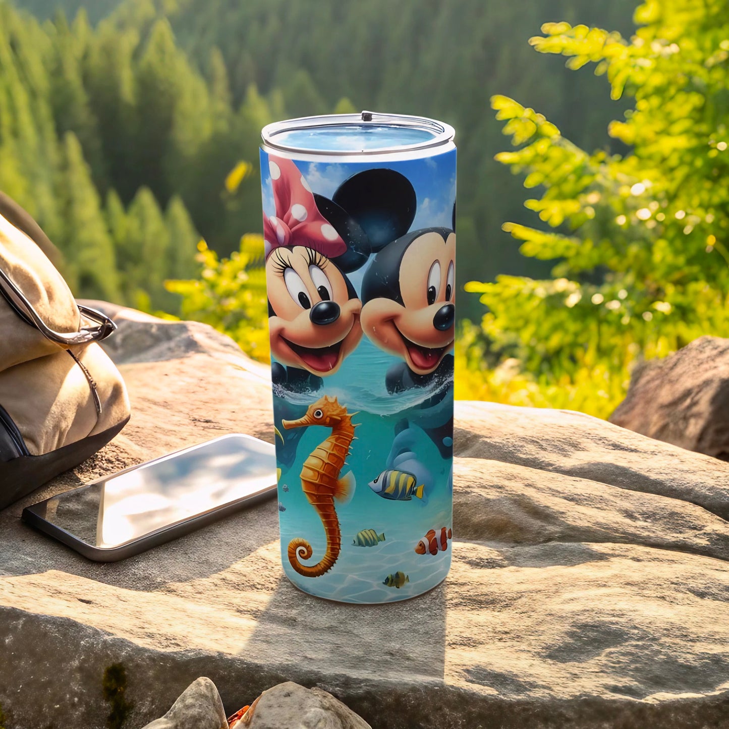 Adorable Cartoon Characters Insulated Tumbler Cup
