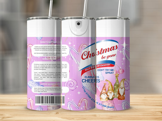 Christmas Be Gone Spray Eliminates Cheers Crisp Product