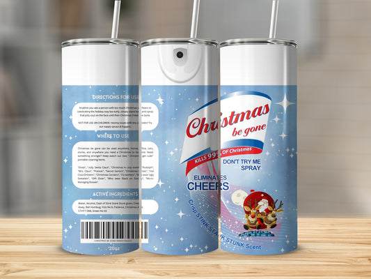 Christmas Be Gone Spray Kills 99 Percent of Christmas