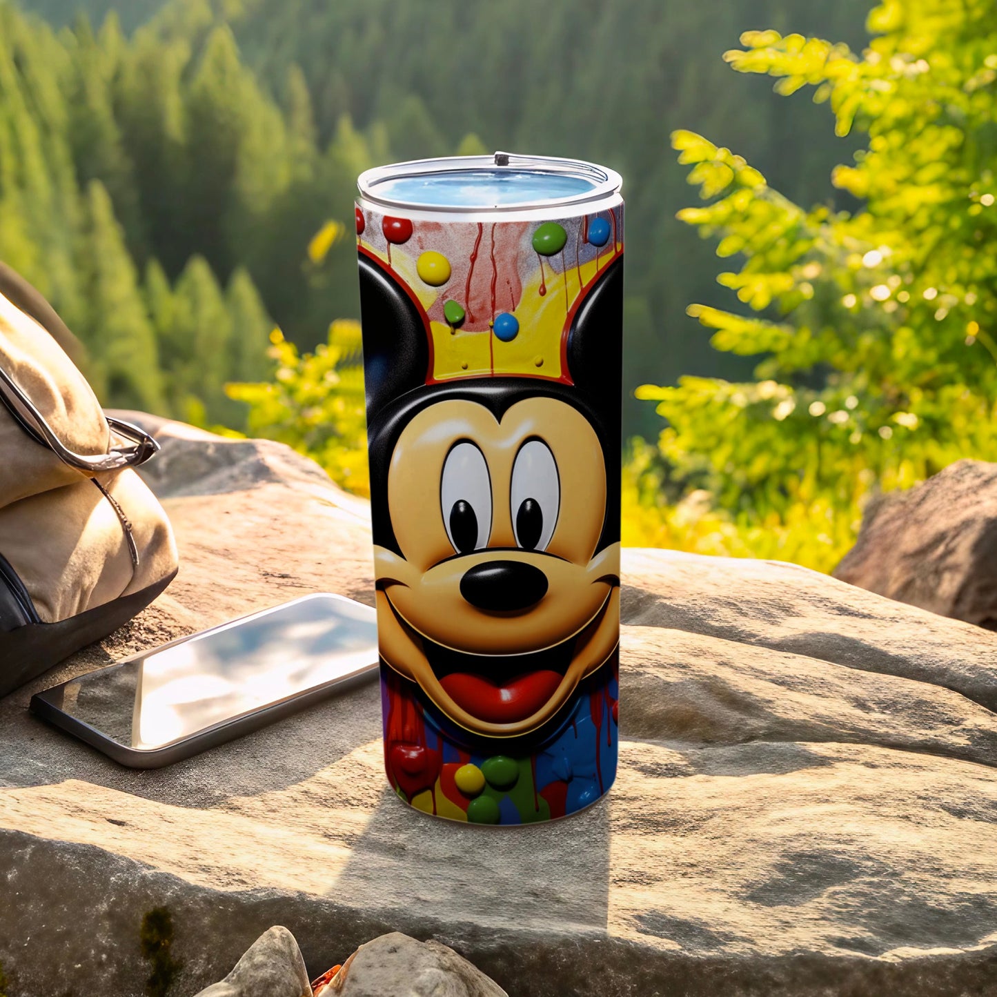 Colorful Cartoon Character Outdoor Tumbler Cup