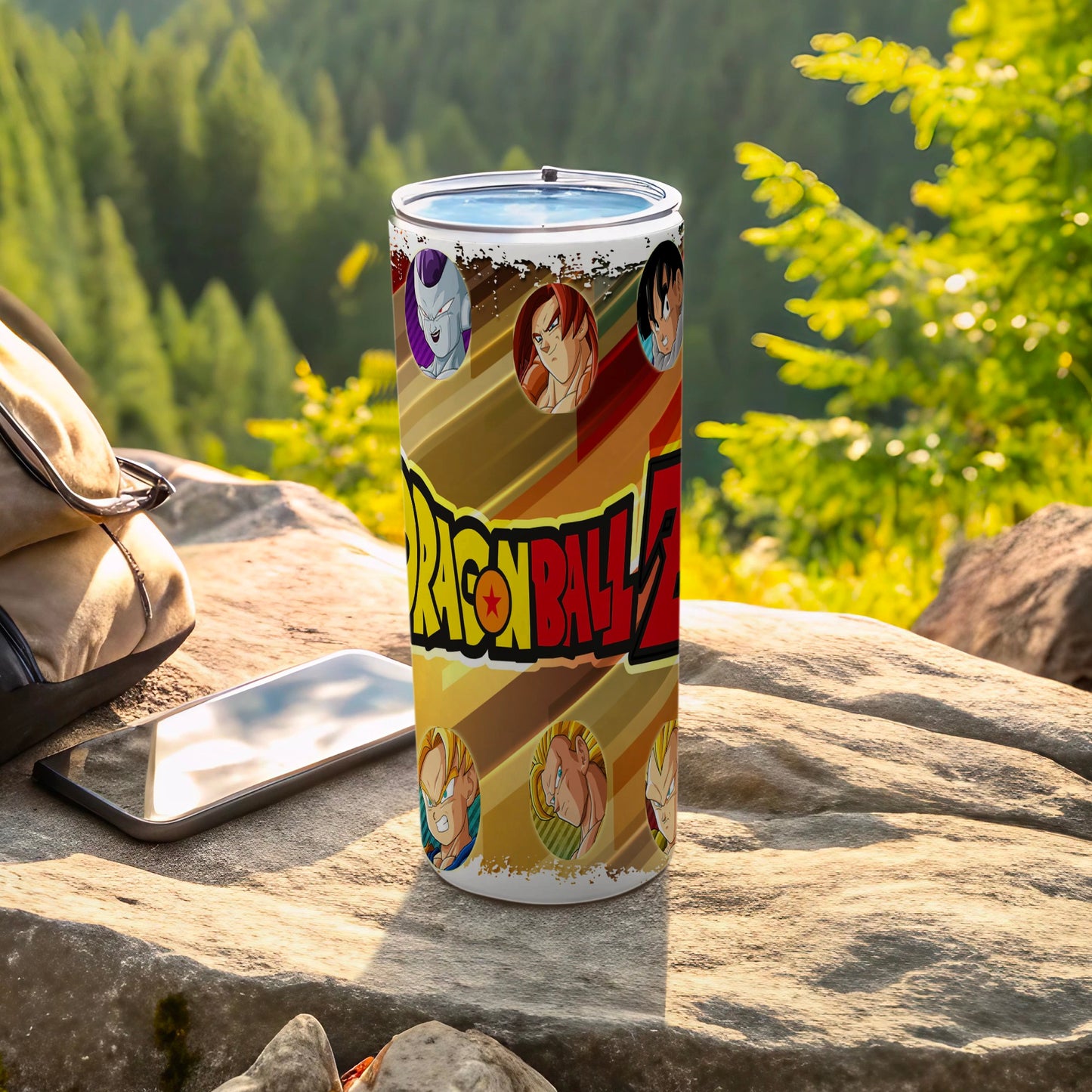 Dragon Ball Z Anime Characters Insulated Tumbler