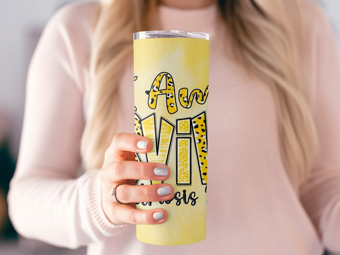 I Am Wild and Wonderful Yellow Tumbler