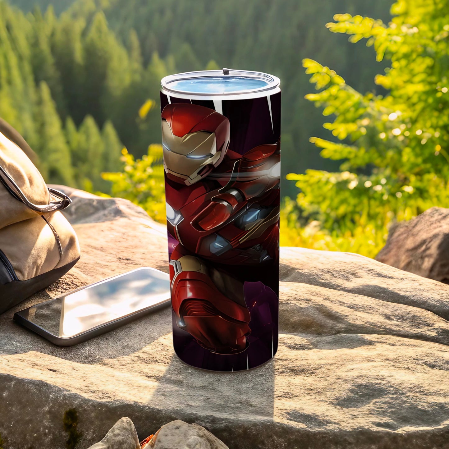 Iconic Superhero Detailed Tumbler for Your Drinks