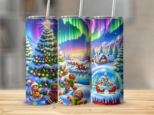 Festive Christmas Themed Adorable Holiday Tumblers