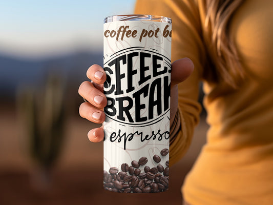 Coffee Pot Brew Espresso Travel Mug for Coffee Lovers