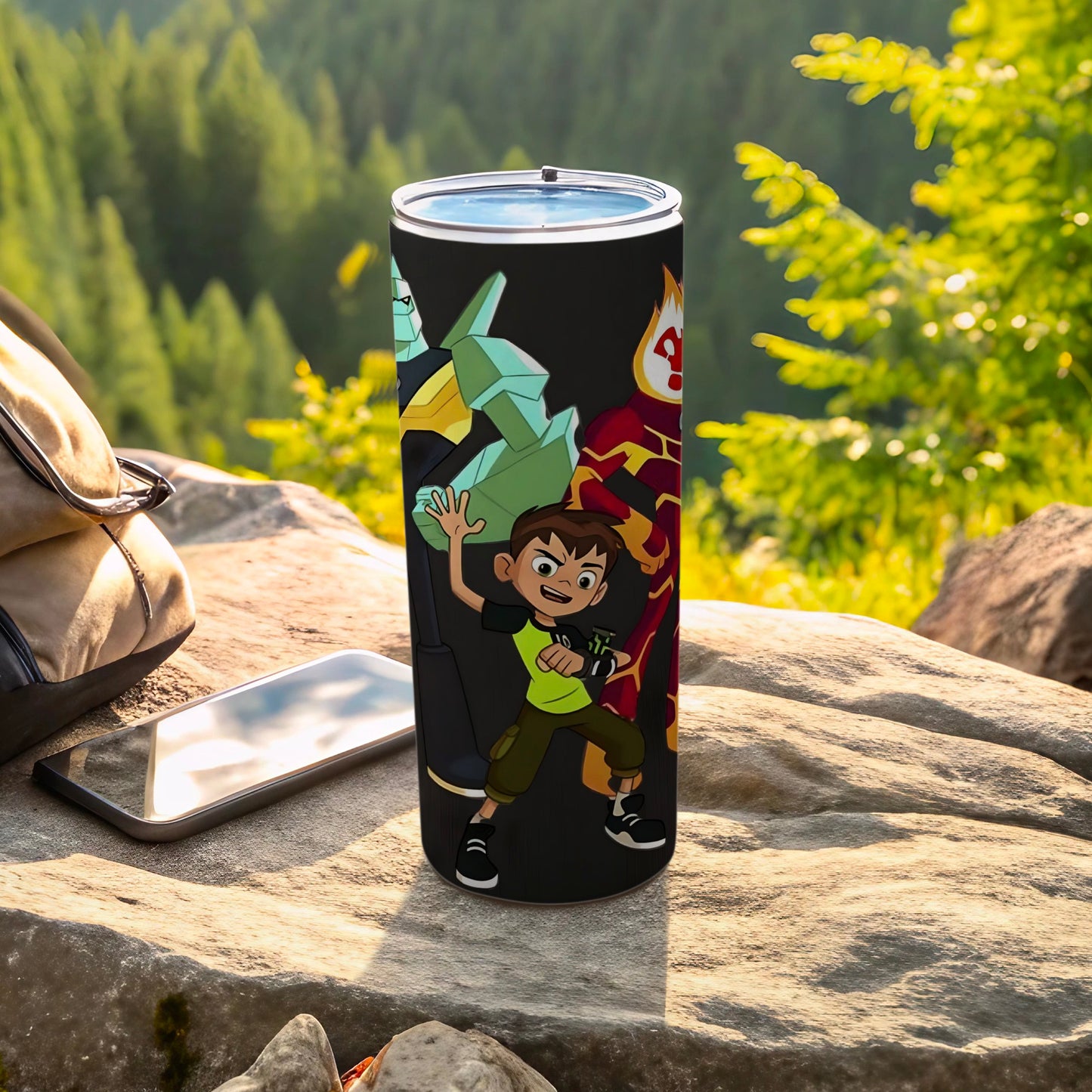 Cartoon Character Outdoor Insulated Travel Mug