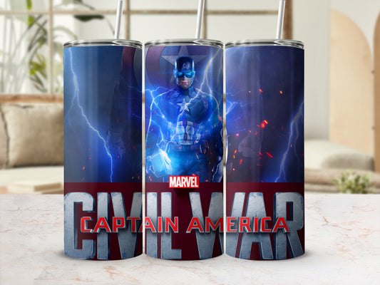 Marvel Captain America Civil War Lightning Tumbler product type