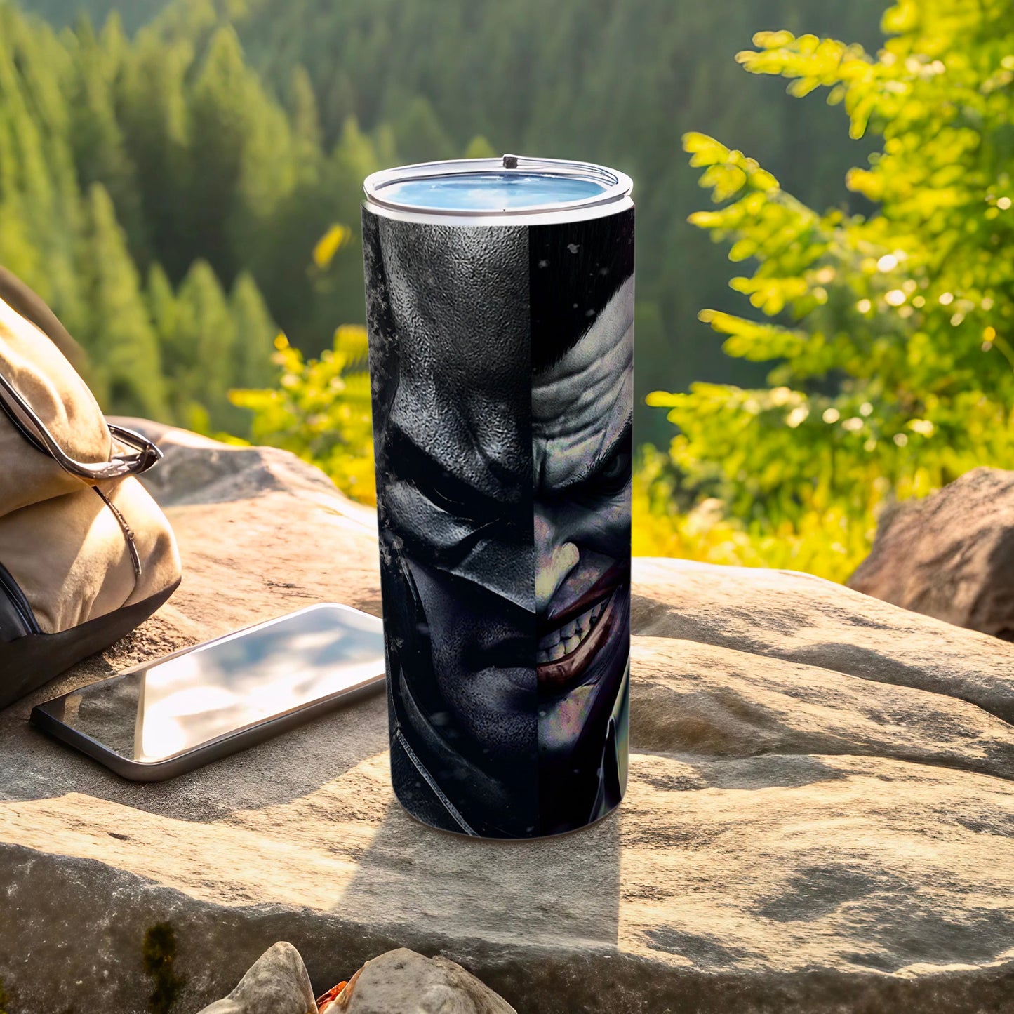 Batman and Joker Design Insulated Tumbler