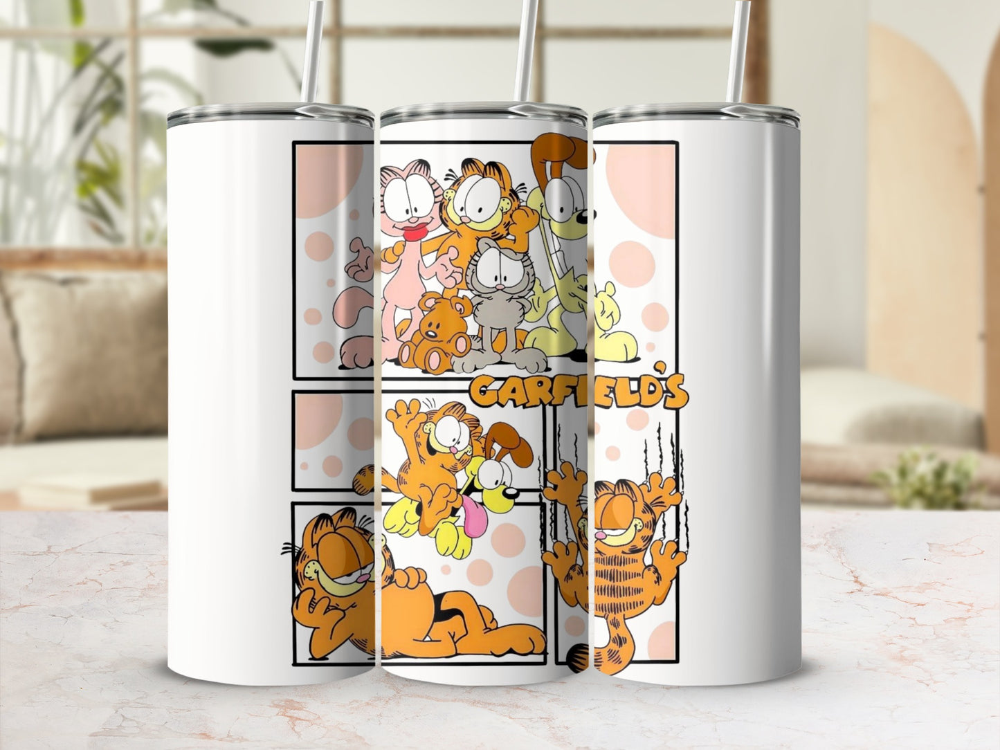 Garfield's Comic Strip Insulated Tumbler Product