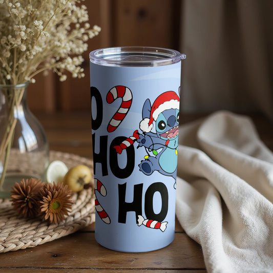 Ho Ho Ho Cute Christmas Tumbler for Holiday Cheer