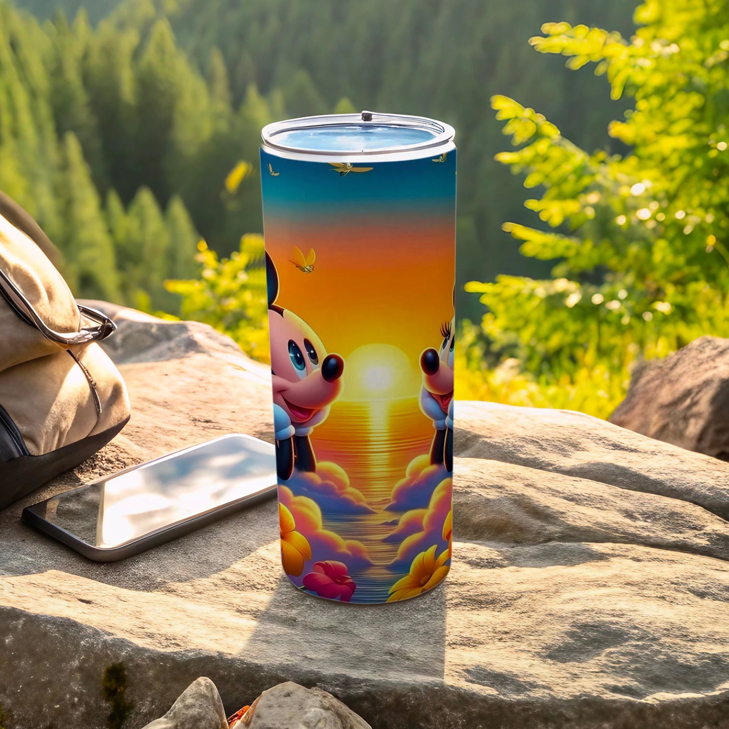 Sunrise Cartoon Characters Scene Marvelous Tumbler