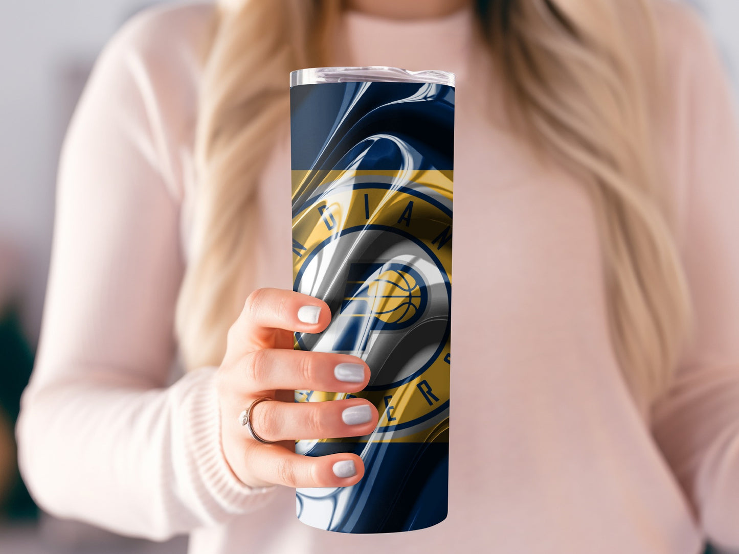 Indiana Pacers Basketball Team Fanatics Design Tumblers