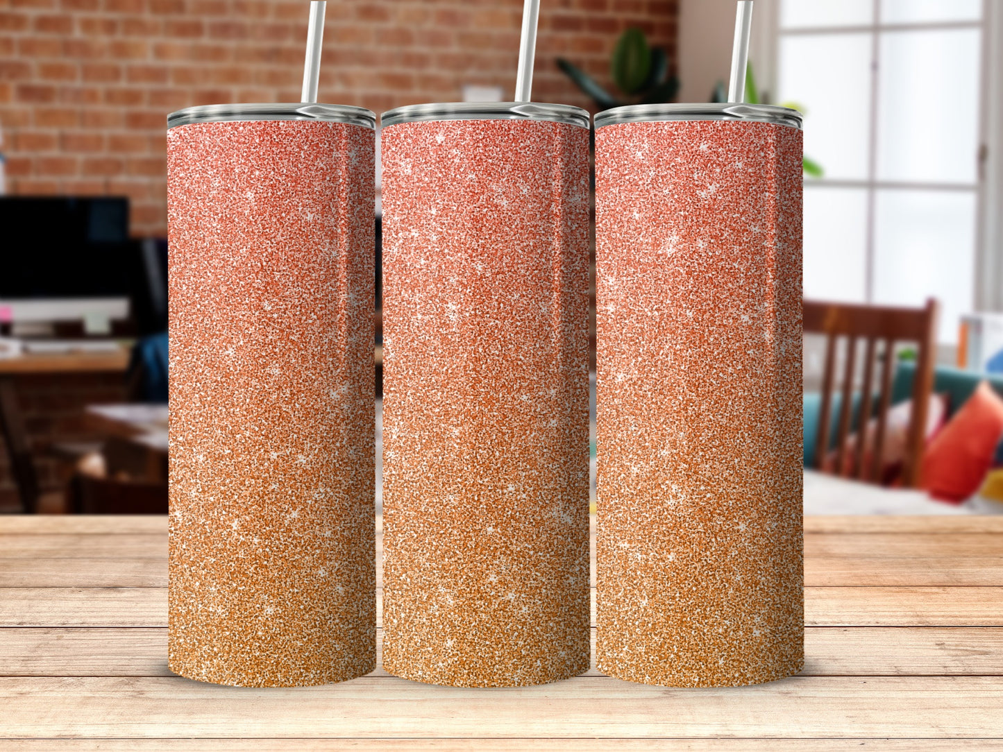 Sparkly Gradient Tumbler for Your Trendy Beverage