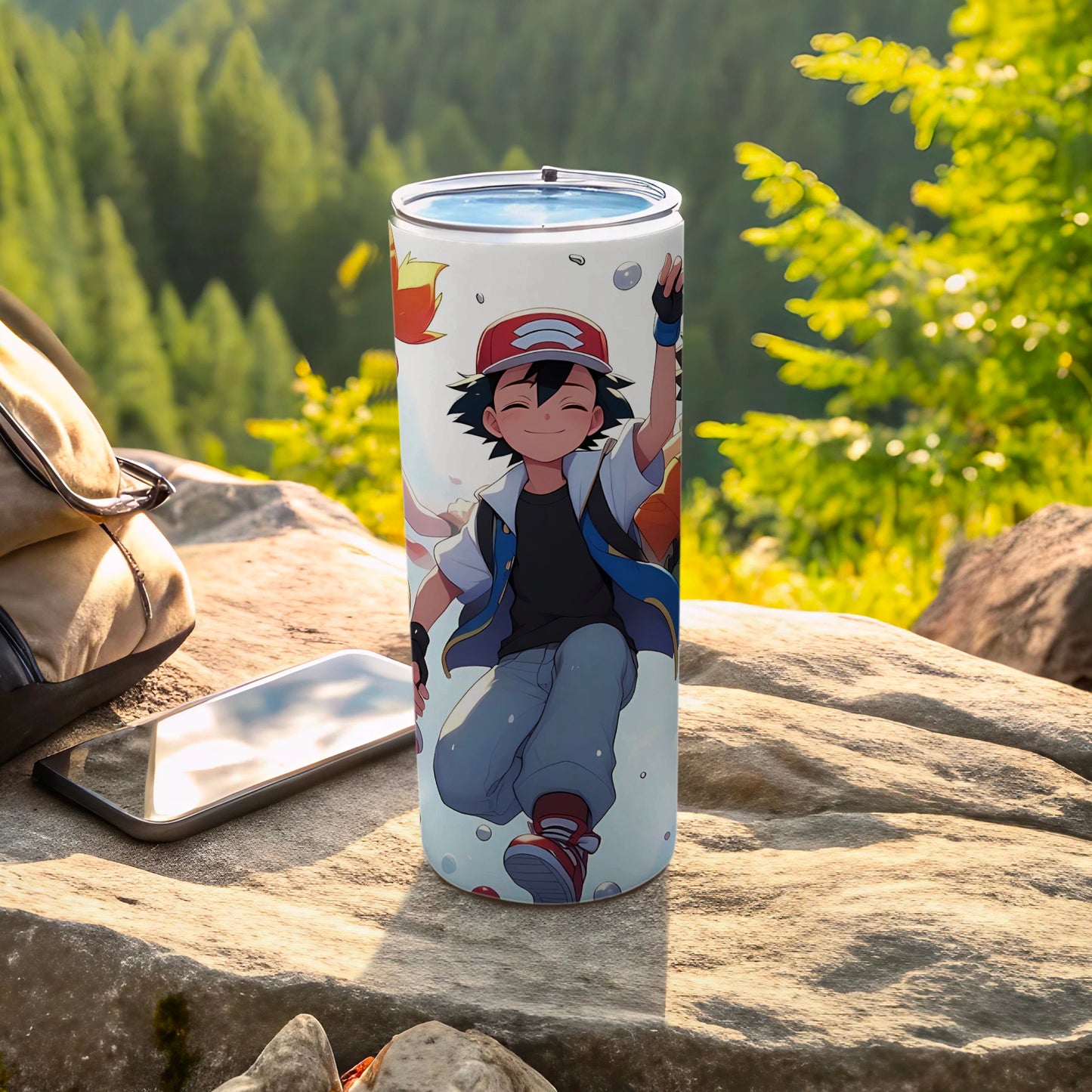 Cute Cartoon Character Themed Beverage Tumbler