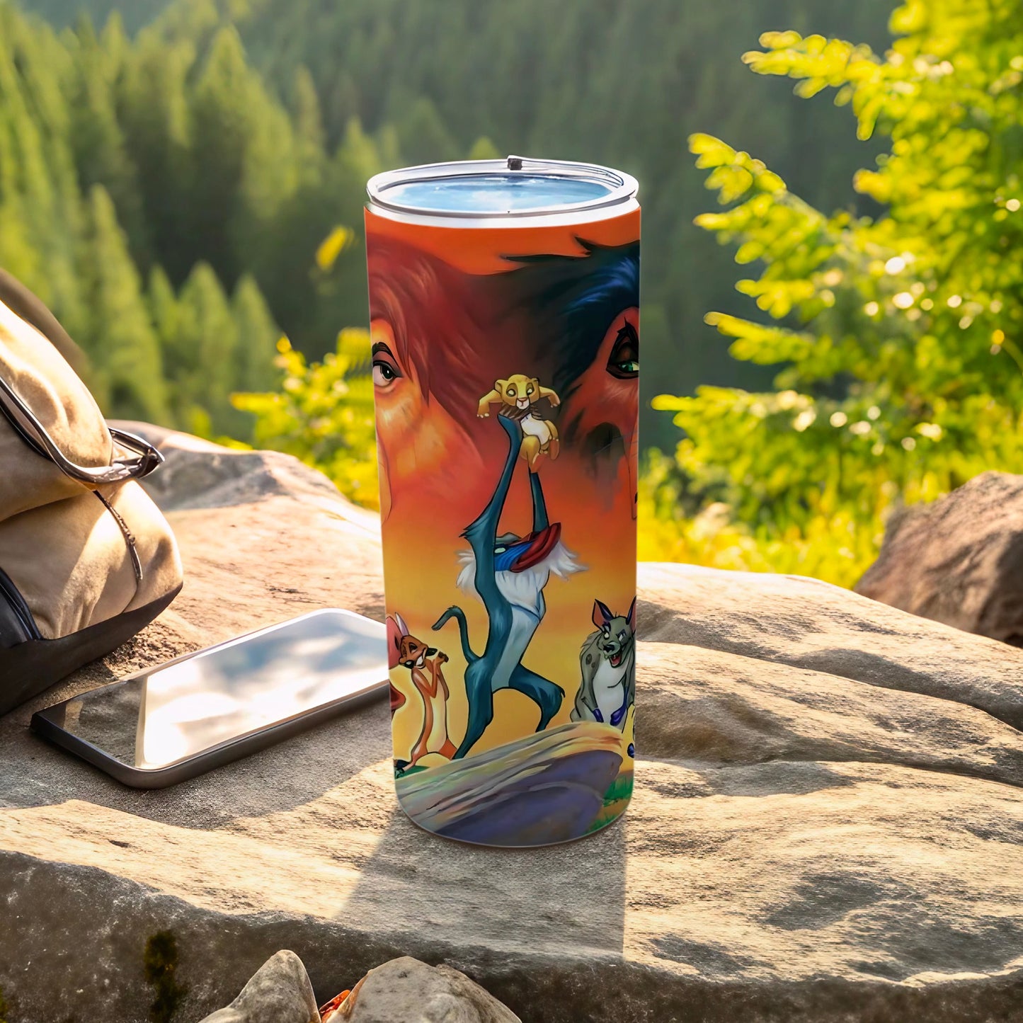 Animated Movie Circle of Life Design Tumbler